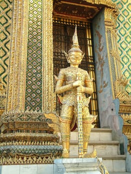 Temple figure