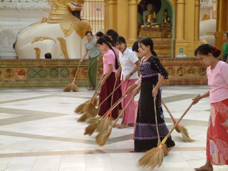 Cleaning crew