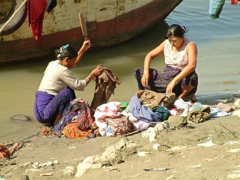Laundry by the river2