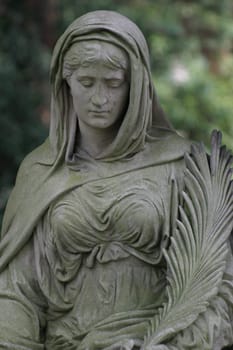 Cemetery Statue