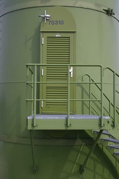Wind turbine entrance