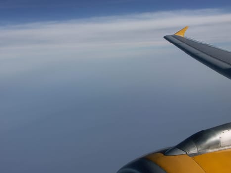 above the clouds