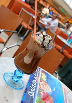 Iced coffee