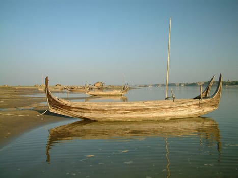 Boats on the river