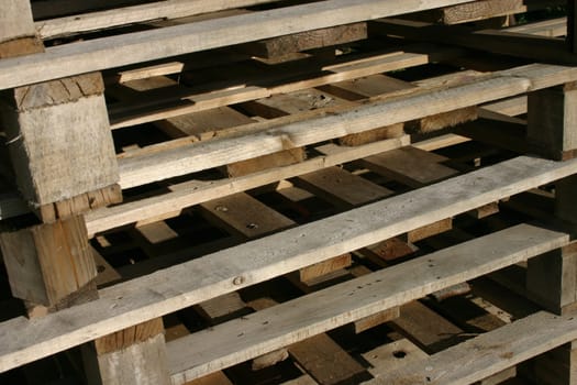 Wooden pallets