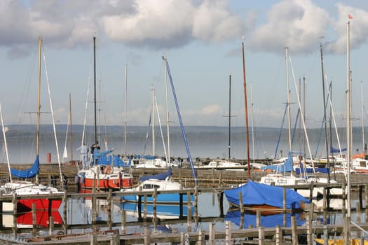 Sailboats Dümmer See