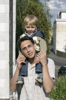 Father and son