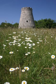 Windmill ruins