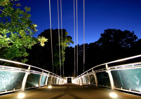 Shot at the blue hour,100 iso,camera placed on the ground:-)