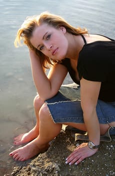 Close to the water...