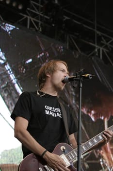 July - Guitarist Simon Triebel