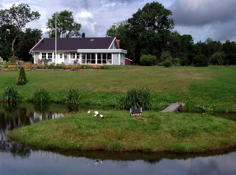 two cottages in the countryside