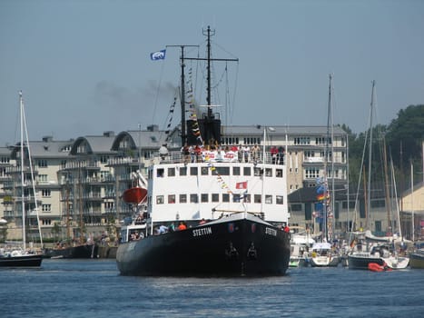 Dampfrundum in Flensburg 2005