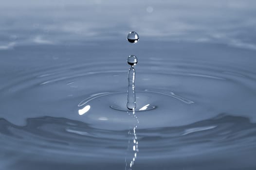Natural water droplet