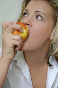 To bite into