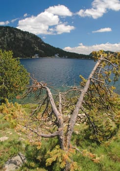 Created at Lac des Bouillouses near Les Angles in the Pyrenees in July 2005.