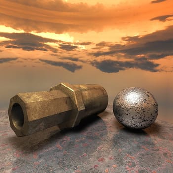 Metal fittings