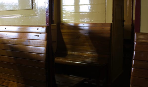I had it in this old wagon,the railway,old musty air,darkness,that's what you get out of it if you're curious:-)