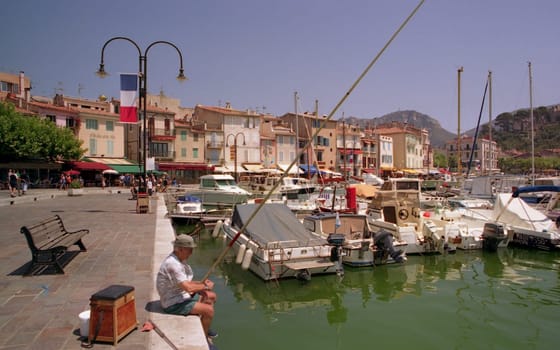 Anglers on the Côte d'Azur