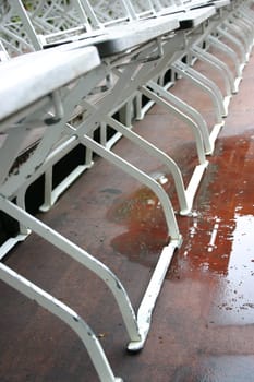 Rows of chairs 6