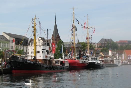Dampfrundum in Flensburg 2005