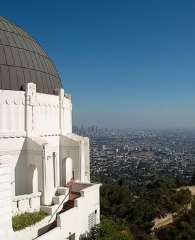 View over LA