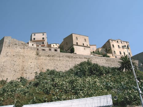 the castle in Calvi /Corsica