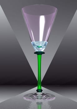 Cocktail glass