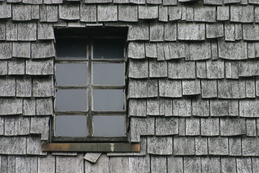 Shingle wall