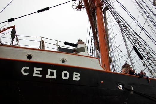 Four-masted barque SEDOV