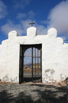 Small church in Fuerteventura