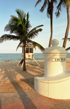 Beach in Fort Lauderdale,Florida