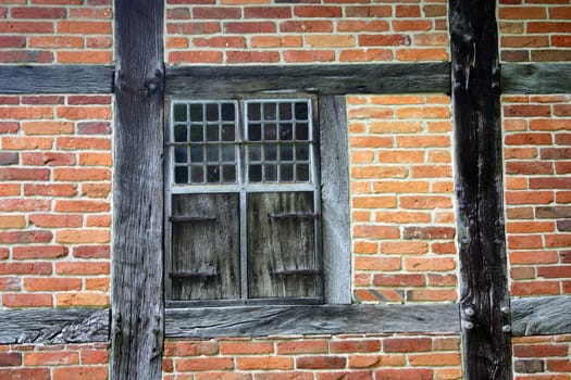 Wood and brick