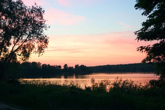 Jungfernsee in the evening