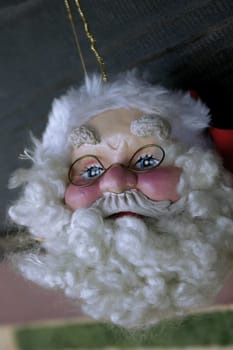Santa Claus as Christmas decorations