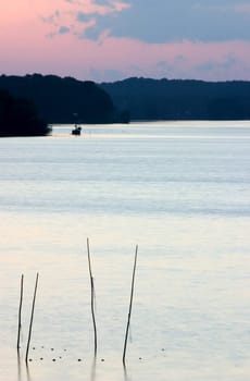 In the evening at Jungfernsee 02