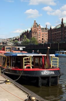 Barge from Hamburg