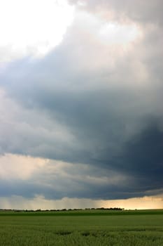 Severe weather over the field 02