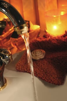 A hot bath