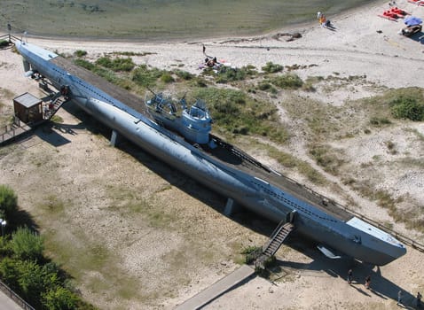 U995 - Museum submarine in Laboe