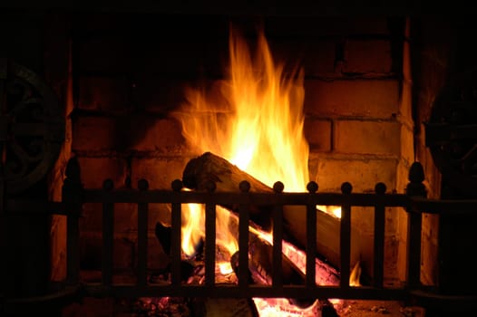 Open fire