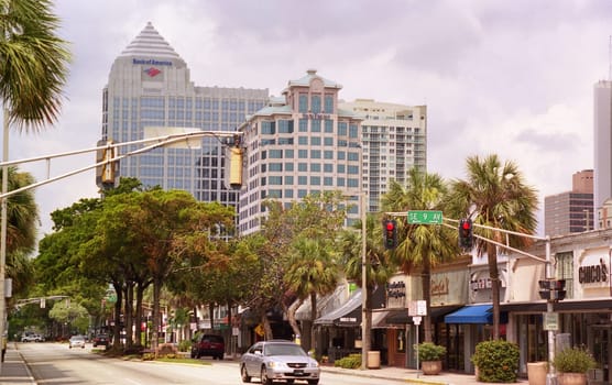Boulevard in Florida