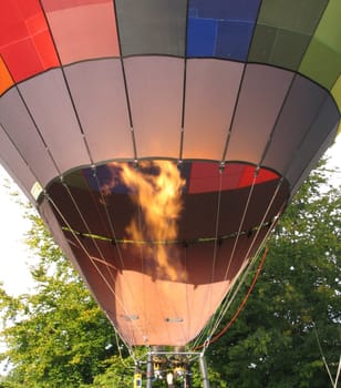 Just before take-off