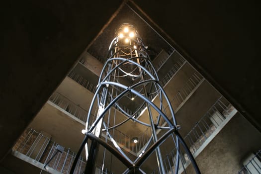 Elevator to the tower
