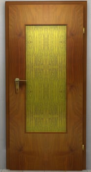 Glass door