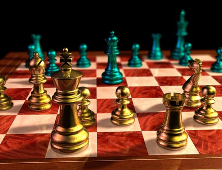 Not a photo but a 3D rendering with subsequent editing via depth map!