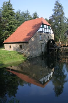 Historic oil mill in Lemgo-Brake (Lipperland,North Rhine-Westphalia)