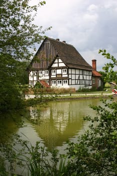 House by the pond