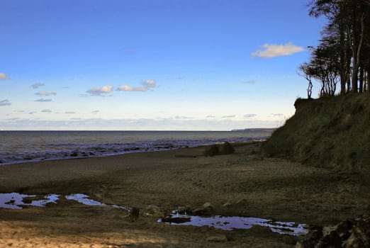 Cliffs on the Baltic Sea near Heiligendamm
