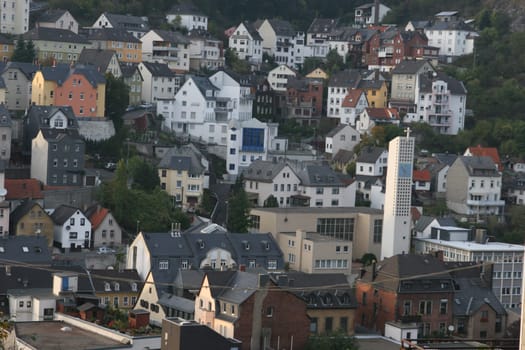 Idar-Oberstein is the gemstone city of Germany,the houses stand derogatorily on a mountain.